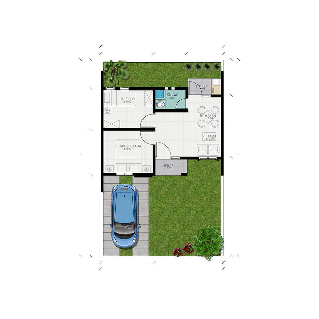 Layout Anthurium